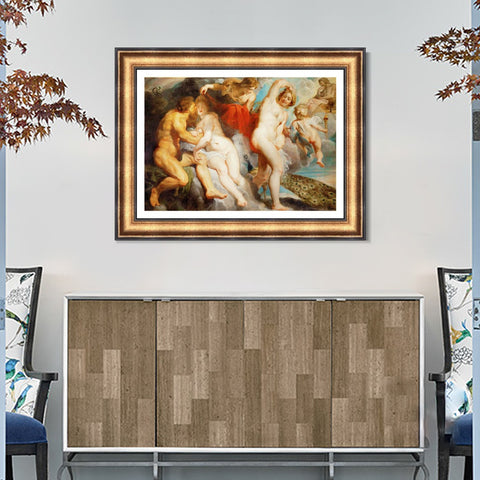 INVIN ART Framed Canvas Art Giclee Print Series#192 by Peter Paul Rubens Wall Art Living Room Home Office Decorations