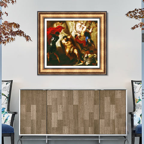 INVIN ART Framed Canvas Art Giclee Print Series#193 by Peter Paul Rubens Wall Art Living Room Home Office Decorations