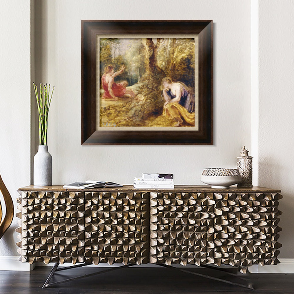 INVIN ART Framed Canvas Art Giclee Print Series#194 by Peter Paul Rubens Wall Art