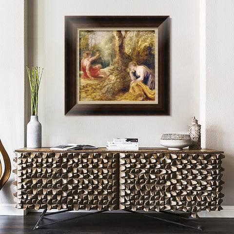 INVIN ART Framed Canvas Art Giclee Print Series#194 by Peter Paul Rubens Wall Art Living Room Home Office Decorations