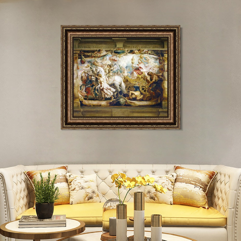 INVIN ART Framed Canvas Art Giclee Print Series#195 by Peter Paul Rubens Wall Art
