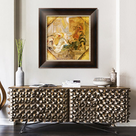 INVIN ART Framed Canvas Art Giclee Print Series#196 by Peter Paul Rubens Wall Art Living Room Home Office Decorations