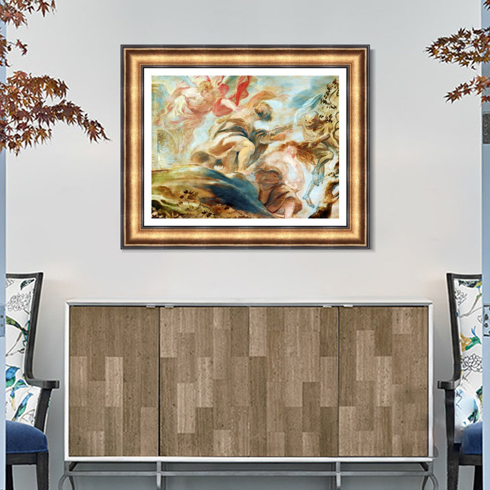 INVIN ART Framed Canvas Art Giclee Print Series#197 by Peter Paul Rubens Wall Art