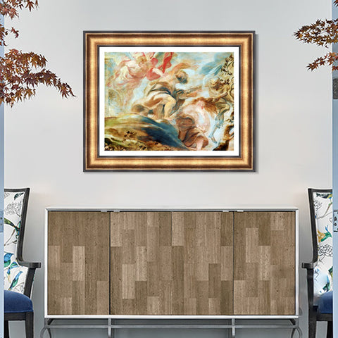 INVIN ART Framed Canvas Art Giclee Print Series#197 by Peter Paul Rubens Wall Art Living Room Home Office Decorations