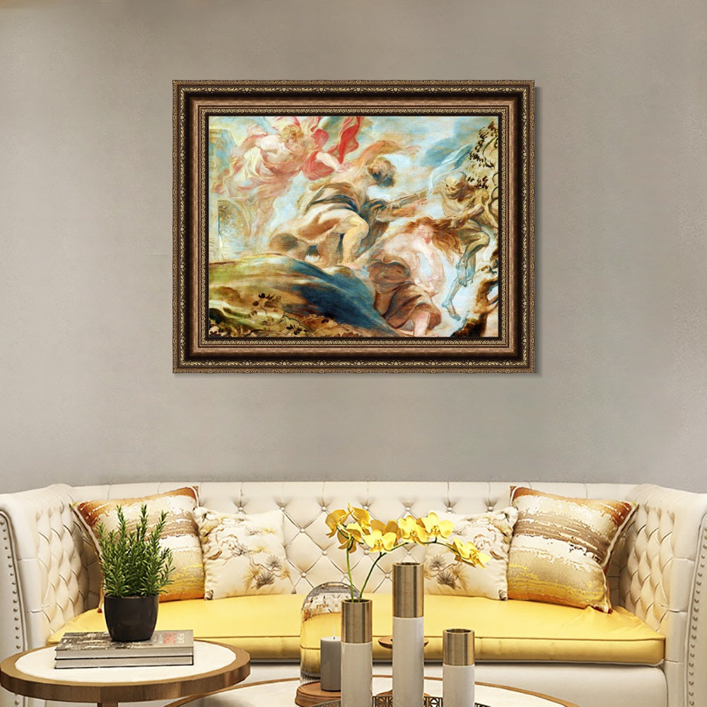 INVIN ART Framed Canvas Art Giclee Print Series#197 by Peter Paul Rubens Wall Art