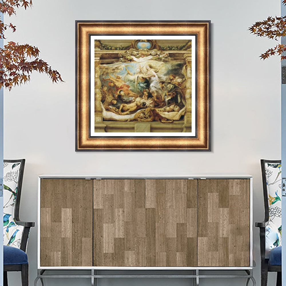 INVIN ART Framed Canvas Art Giclee Print Series#198 by Peter Paul Rubens Wall Art