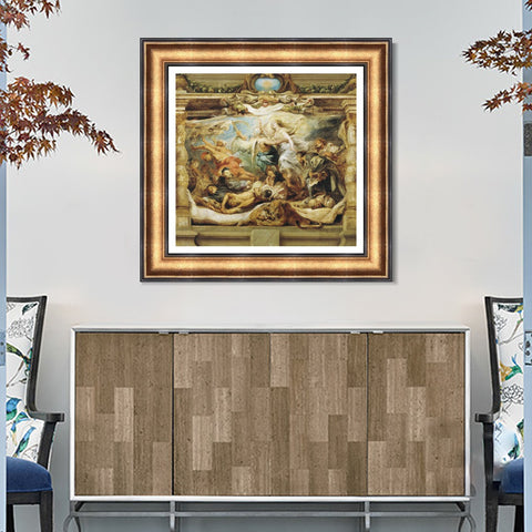 INVIN ART Framed Canvas Art Giclee Print Series#198 by Peter Paul Rubens Wall Art Living Room Home Office Decorations