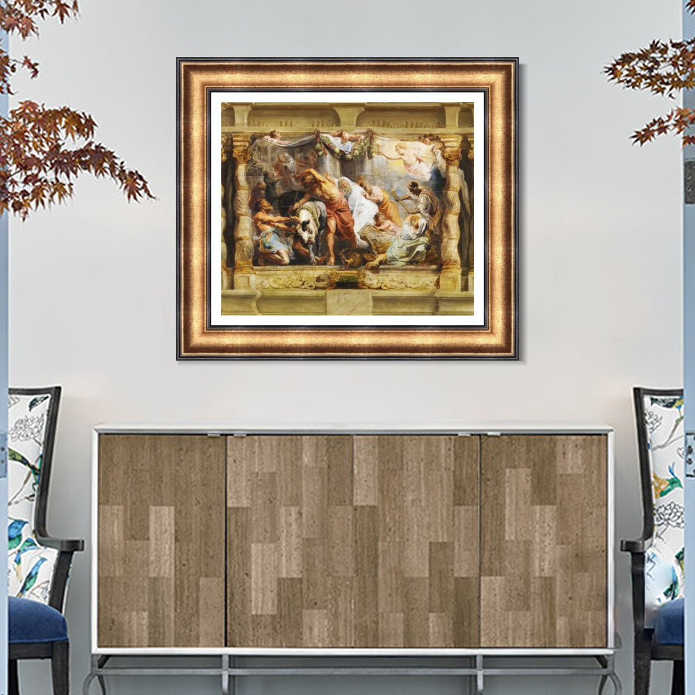 INVIN ART Framed Canvas Art Giclee Print Series#199 by Peter Paul Rubens Wall Art