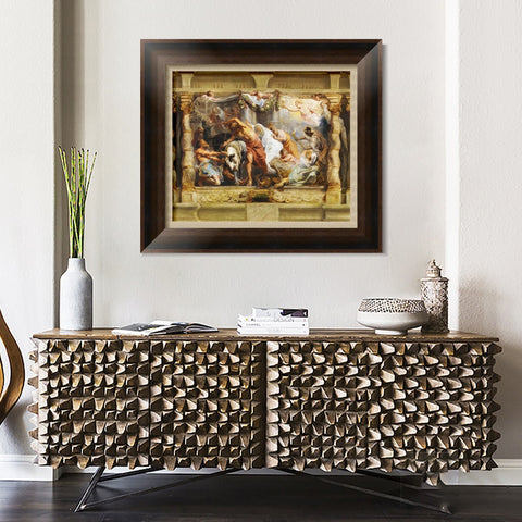 INVIN ART Framed Canvas Art Giclee Print Series#199 by Peter Paul Rubens Wall Art Living Room Home Office Decorations