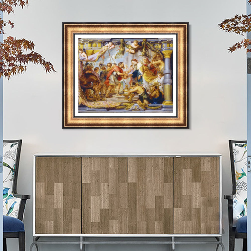 INVIN ART Framed Canvas Art Giclee Print Series#200 by Peter Paul Rubens Wall Art
