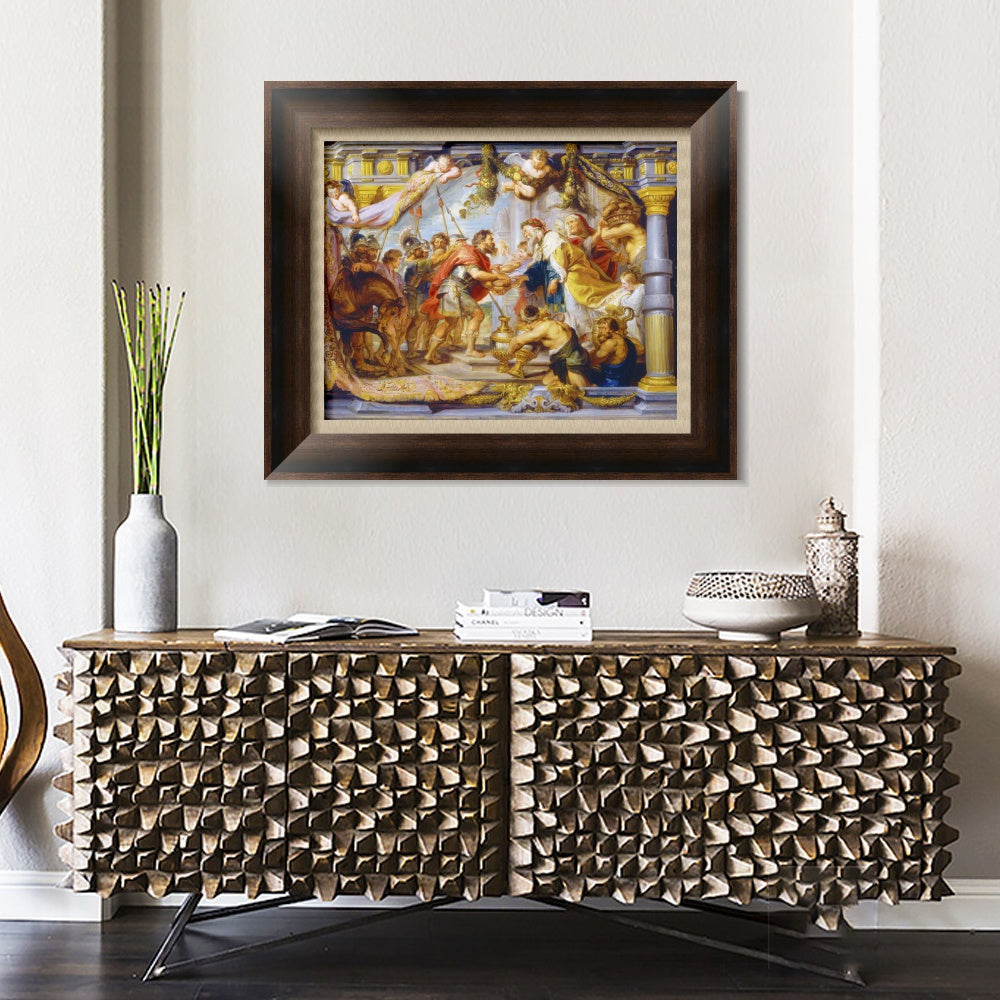 INVIN ART Framed Canvas Art Giclee Print Series#200 by Peter Paul Rubens Wall Art