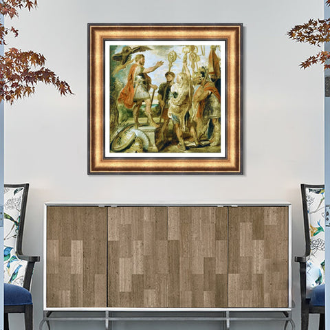 INVIN ART Framed Canvas Art Giclee Print Series#201 by Peter Paul Rubens Wall Art Living Room Home Office Decorations