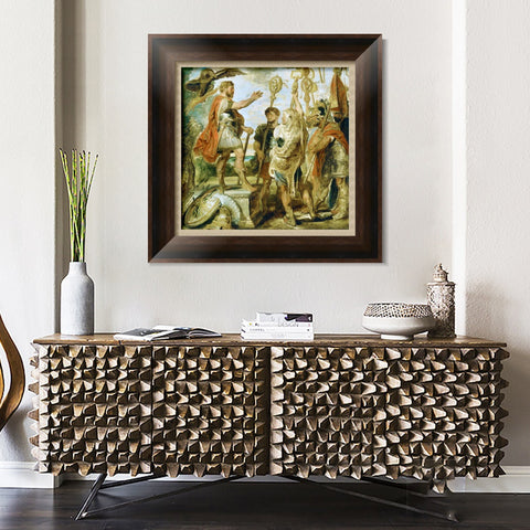 INVIN ART Framed Canvas Art Giclee Print Series#201 by Peter Paul Rubens Wall Art Living Room Home Office Decorations