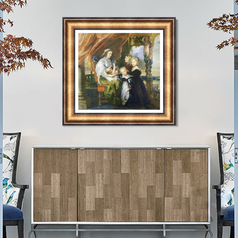 INVIN ART Framed Canvas Art Giclee Print Series#202 by Peter Paul Rubens Wall Art Living Room Home Office Decorations