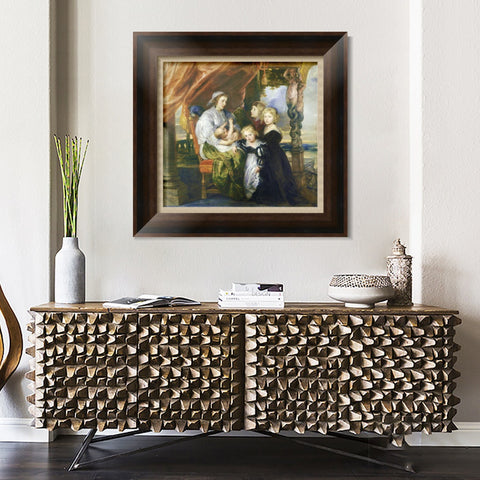 INVIN ART Framed Canvas Art Giclee Print Series#202 by Peter Paul Rubens Wall Art Living Room Home Office Decorations