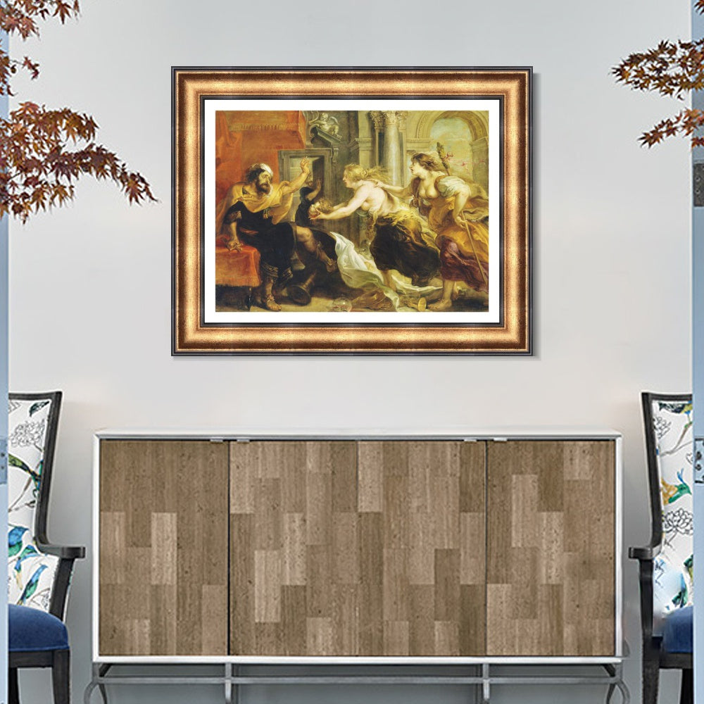 INVIN ART Framed Canvas Art Giclee Print Series#205 by Peter Paul Rubens Wall Art