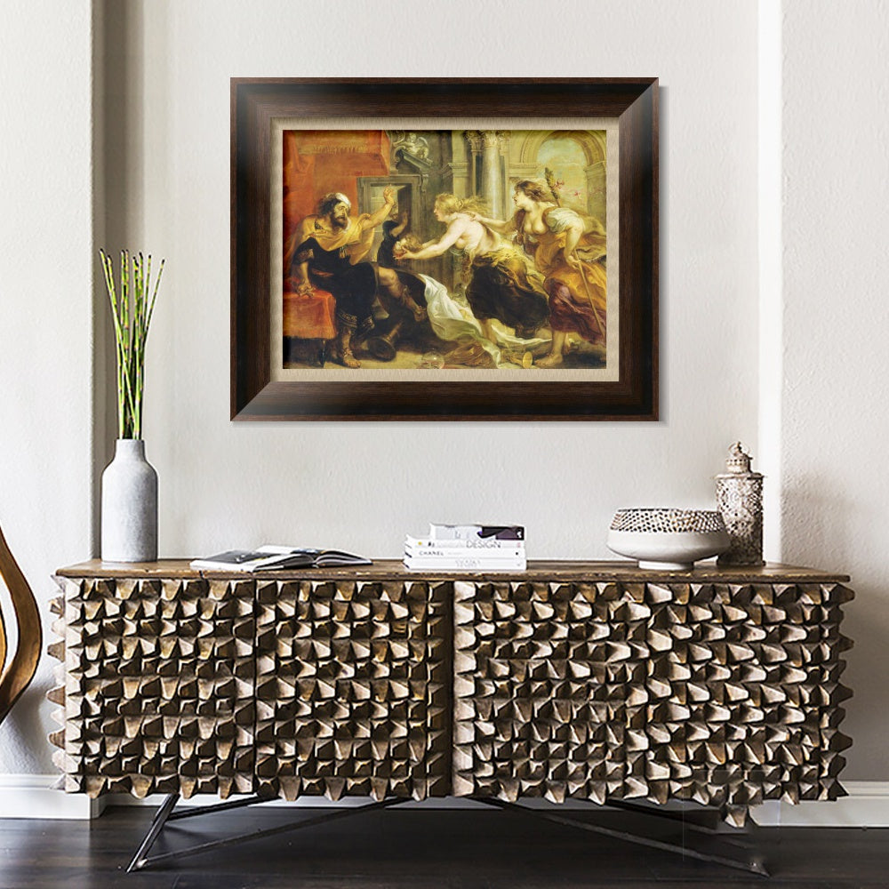 INVIN ART Framed Canvas Art Giclee Print Series#205 by Peter Paul Rubens Wall Art