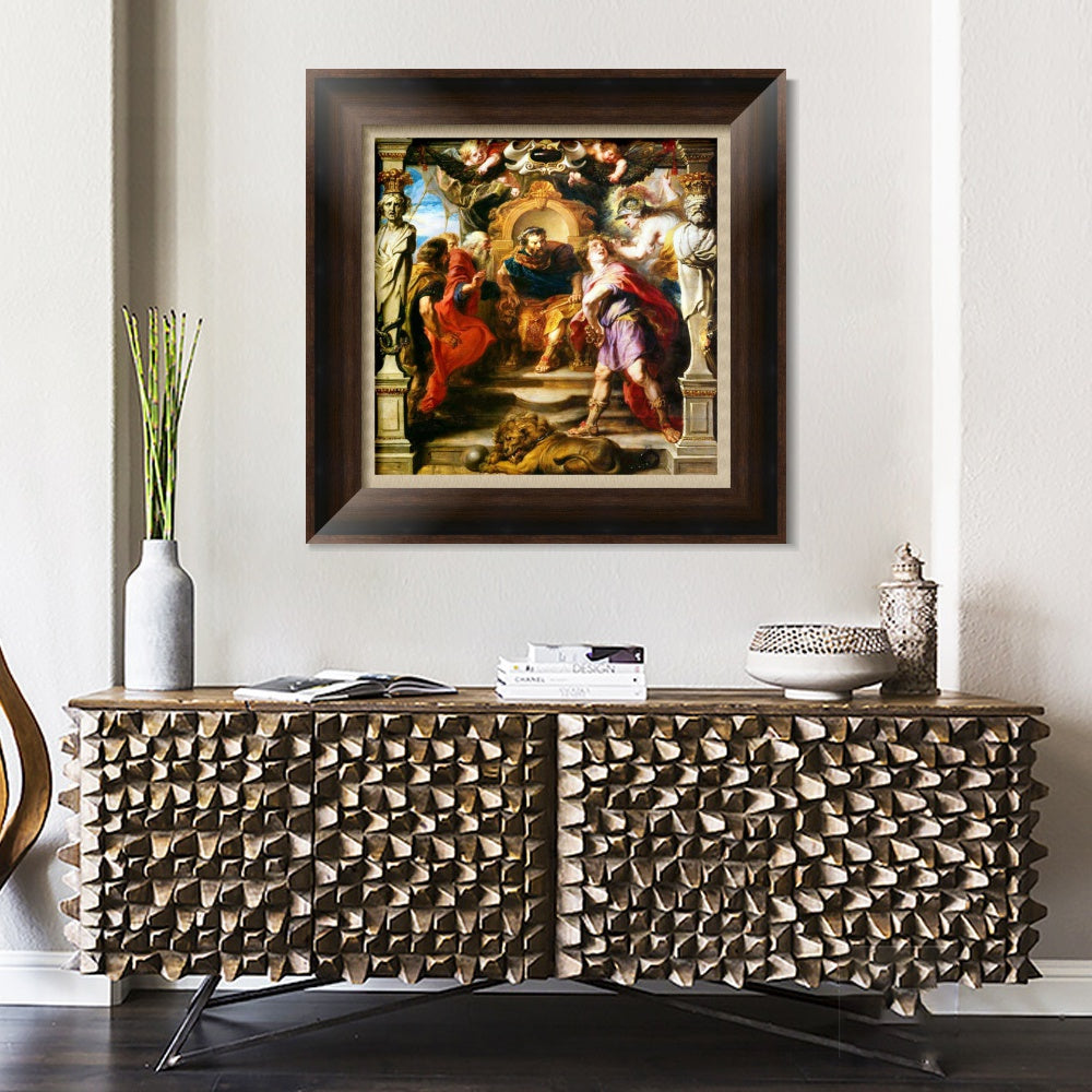 INVIN ART Framed Canvas Art Giclee Print Series#208 by Peter Paul Rubens Wall Art