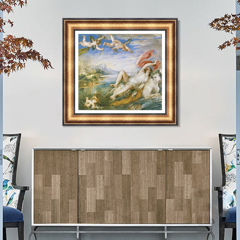 INVIN ART Framed Canvas Art Giclee Print Series#209 by Peter Paul Rubens Wall Art Living Room Home Office Decorations