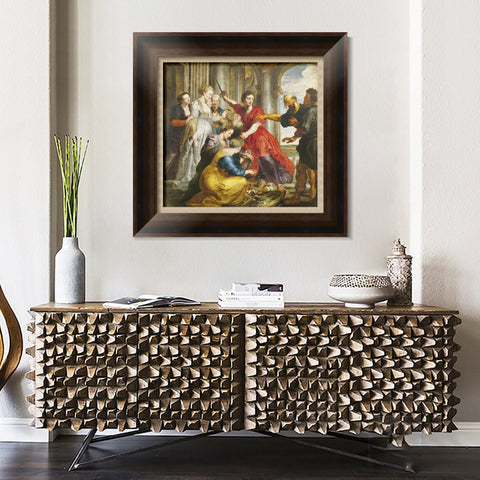 INVIN ART Framed Canvas Art Giclee Print Series#210 by Peter Paul Rubens Wall Art Living Room Home Office Decorations