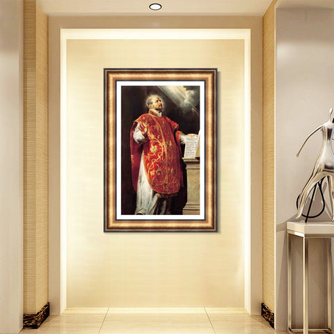 INVIN ART Framed Canvas Art Giclee Print Series#212 by Peter Paul Rubens Wall Art Living Room Home Office Decorations
