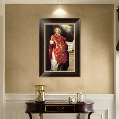 INVIN ART Framed Canvas Art Giclee Print Series#212 by Peter Paul Rubens Wall Art Living Room Home Office Decorations