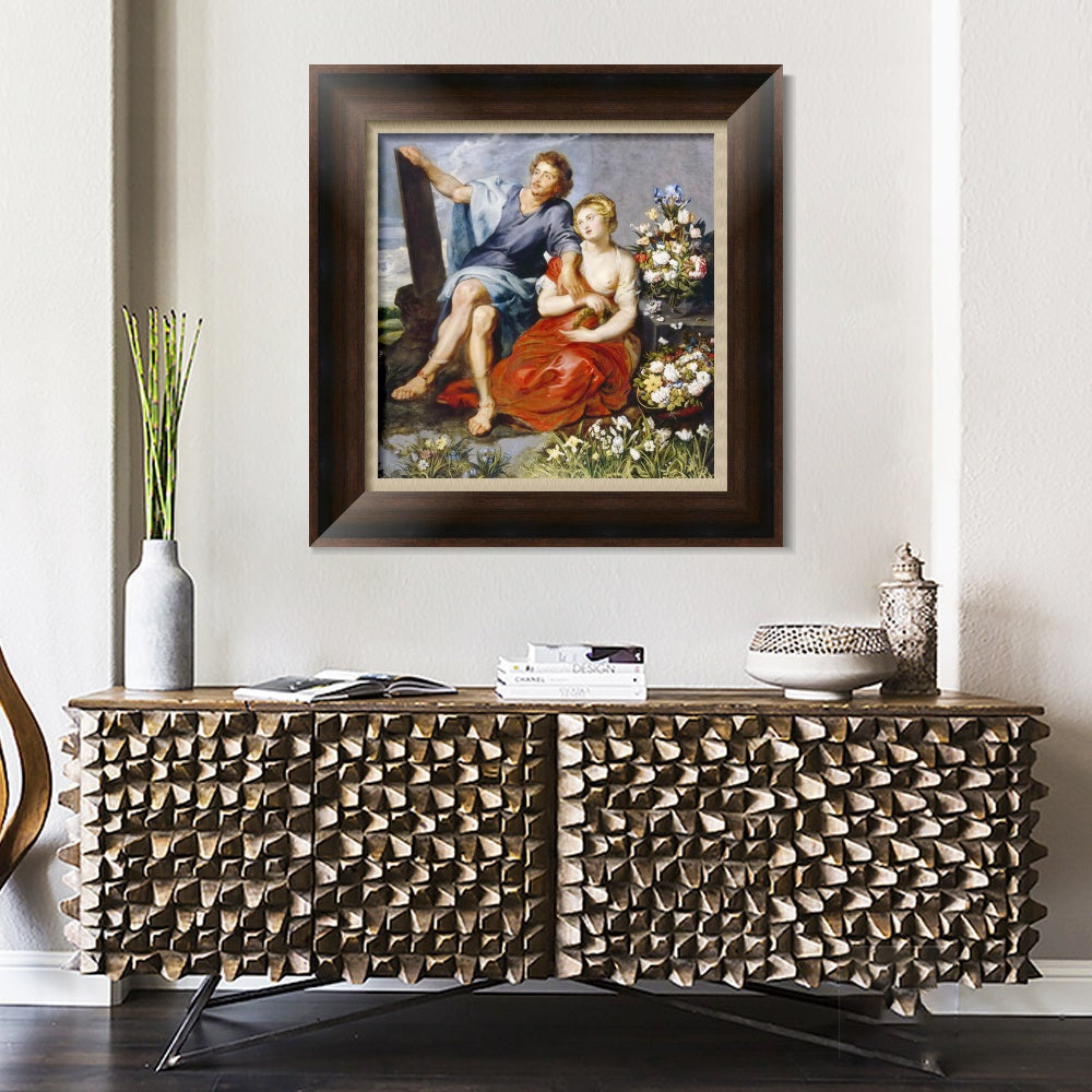 INVIN ART Framed Canvas Art Giclee Print Series#213 by Peter Paul Rubens Wall Art