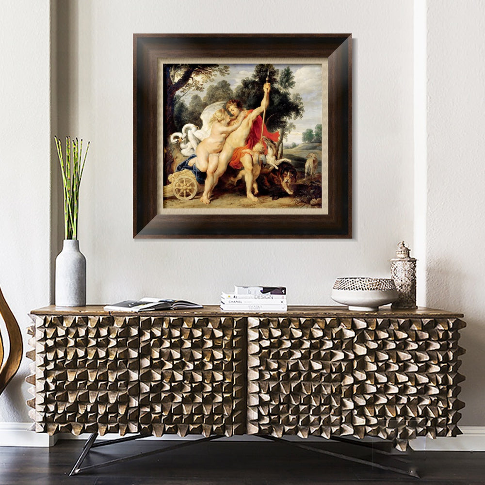 INVIN ART Framed Canvas Art Giclee Print Series#214 by Peter Paul Rubens Wall Art