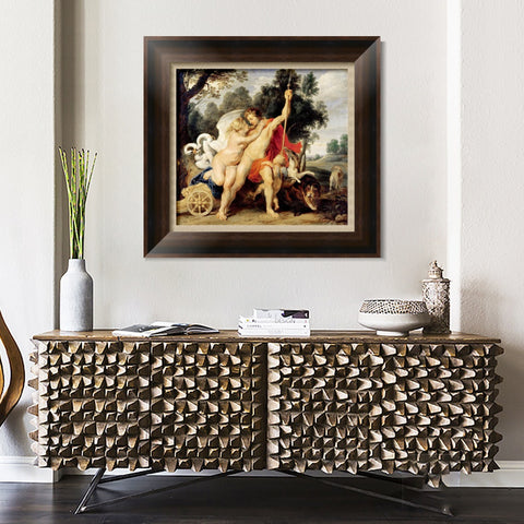INVIN ART Framed Canvas Art Giclee Print Series#214 by Peter Paul Rubens Wall Art Living Room Home Office Decorations