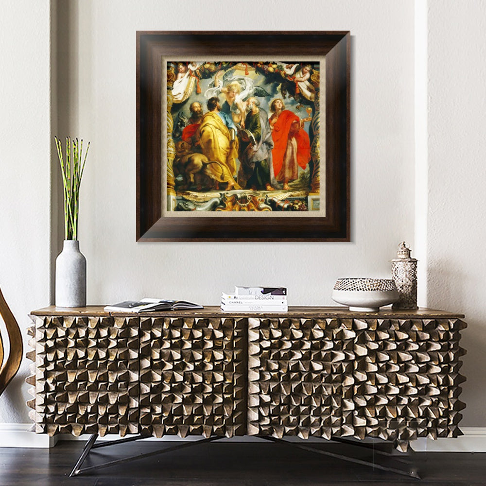 INVIN ART Framed Canvas Art Giclee Print Series#215 by Peter Paul Rubens Wall Art