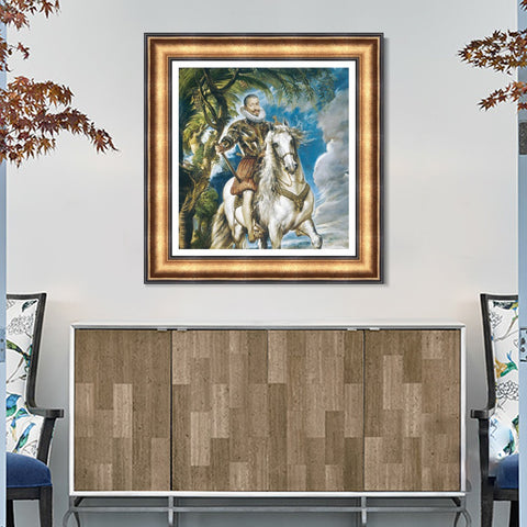 INVIN ART Framed Canvas Art Giclee Print Series#216 by Peter Paul Rubens Wall Art Living Room Home Office Decorations
