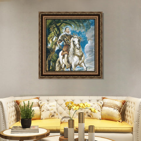 INVIN ART Framed Canvas Art Giclee Print Series#216 by Peter Paul Rubens Wall Art Living Room Home Office Decorations