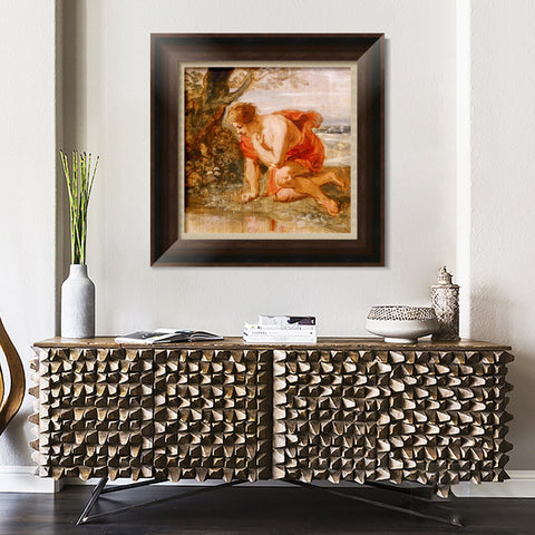 INVIN ART Framed Canvas Art Giclee Print Series#217 by Peter Paul Rubens Wall Art Living Room Home Office Decorations