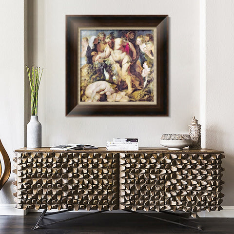 INVIN ART Framed Canvas Art Giclee Print Series#218 by Peter Paul Rubens Wall Art Living Room Home Office Decorations