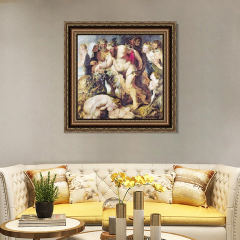 INVIN ART Framed Canvas Art Giclee Print Series#218 by Peter Paul Rubens Wall Art Living Room Home Office Decorations