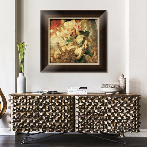 INVIN ART Framed Canvas Art Giclee Print Series#221 by Peter Paul Rubens Wall Art Living Room Home Office Decorations
