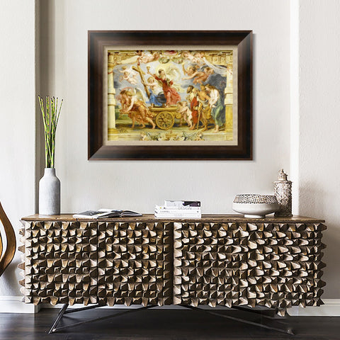 INVIN ART Framed Canvas Art Giclee Print Series#223 by Peter Paul Rubens Wall Art Living Room Home Office Decorations