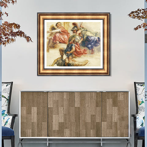 INVIN ART Framed Canvas Art Giclee Print Series#224 by Peter Paul Rubens Wall Art Living Room Home Office Decorations