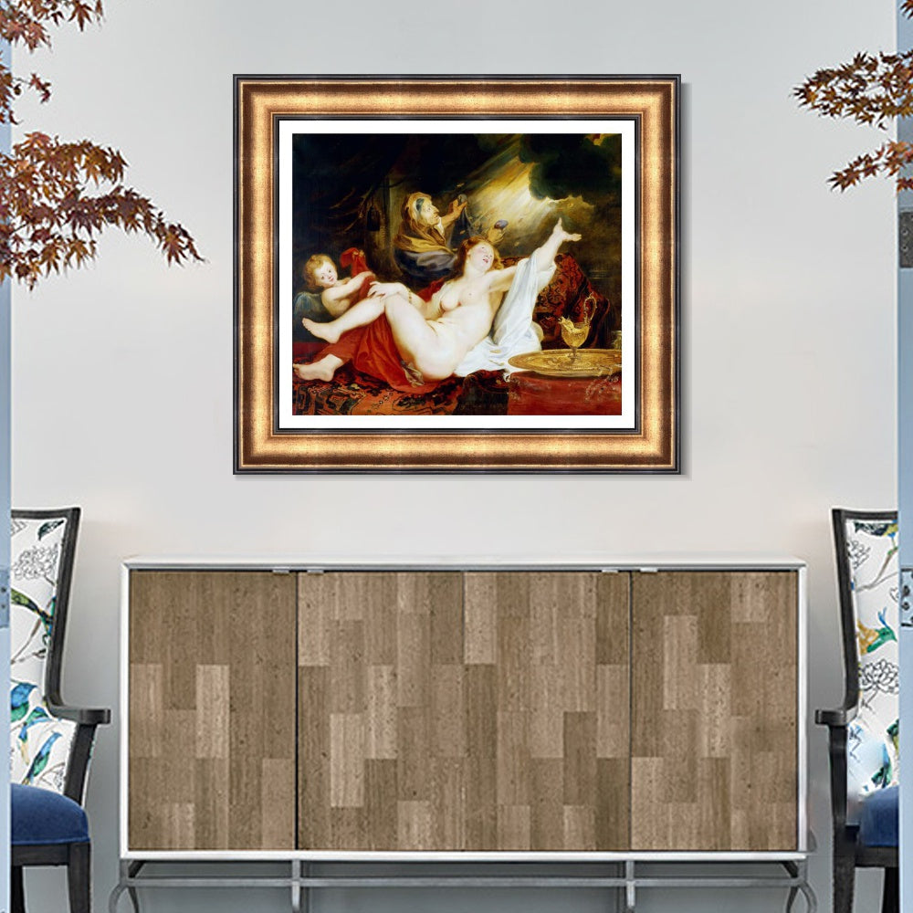 INVIN ART Framed Canvas Art Giclee Print Series#225 by Peter Paul Rubens Wall Art