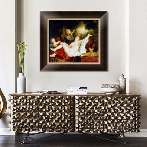 INVIN ART Framed Canvas Art Giclee Print Series#225 by Peter Paul Rubens Wall Art Living Room Home Office Decorations