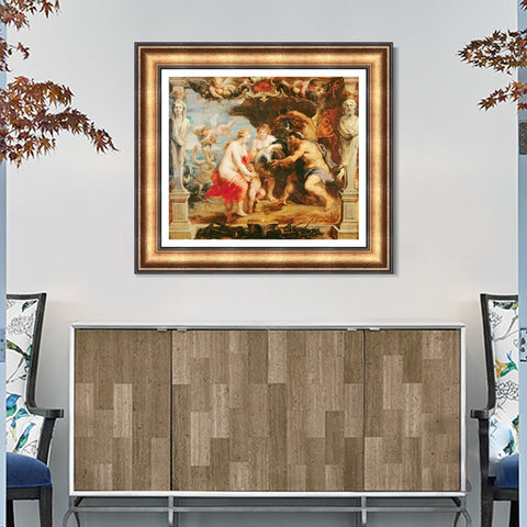 INVIN ART Framed Canvas Art Giclee Print Series#226 by Peter Paul Rubens Wall Art Living Room Home Office Decorations