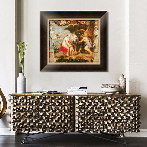 INVIN ART Framed Canvas Art Giclee Print Series#226 by Peter Paul Rubens Wall Art Living Room Home Office Decorations