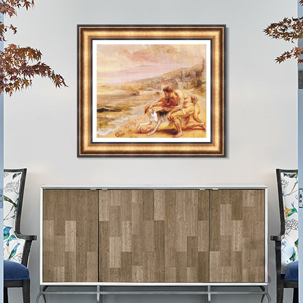 INVIN ART Framed Canvas Art Giclee Print Series#227 by Peter Paul Rubens Wall Art