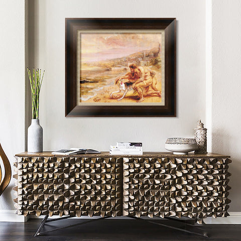 INVIN ART Framed Canvas Art Giclee Print Series#227 by Peter Paul Rubens Wall Art Living Room Home Office Decorations