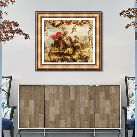 INVIN ART Framed Canvas Art Giclee Print Series#228 by Peter Paul Rubens Wall Art Living Room Home Office Decorations