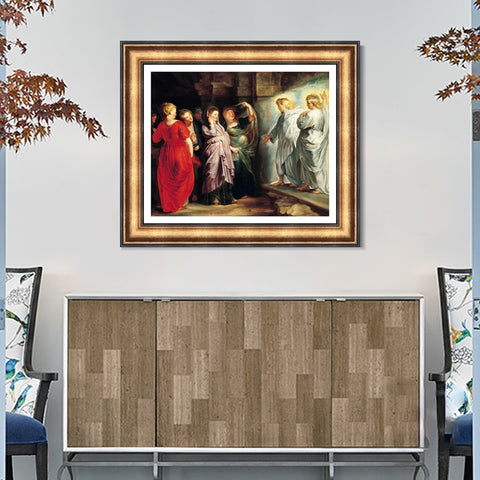 INVIN ART Framed Canvas Art Giclee Print Series#230 by Peter Paul Rubens Wall Art Living Room Home Office Decorations