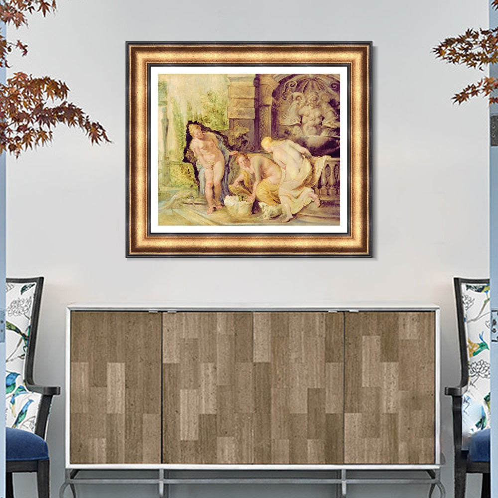 INVIN ART Framed Canvas Art Giclee Print Series#231 by Peter Paul Rubens Wall Art