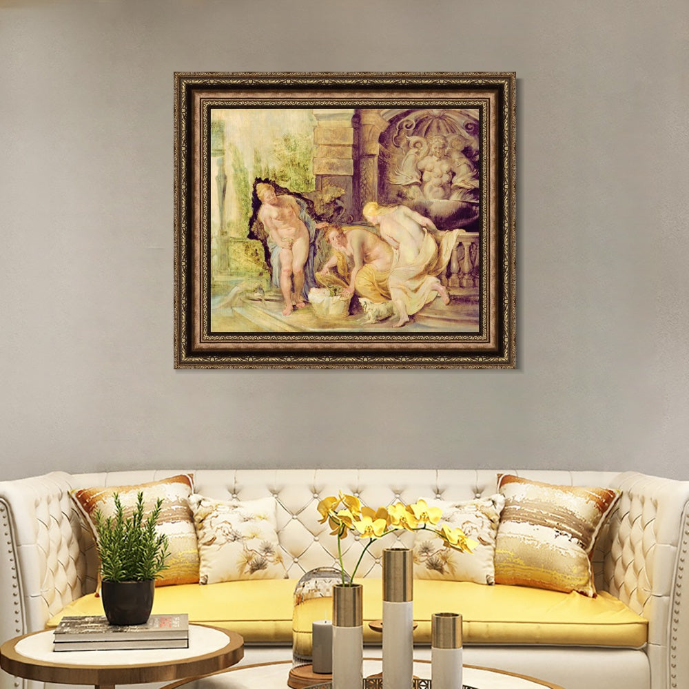 INVIN ART Framed Canvas Art Giclee Print Series#231 by Peter Paul Rubens Wall Art