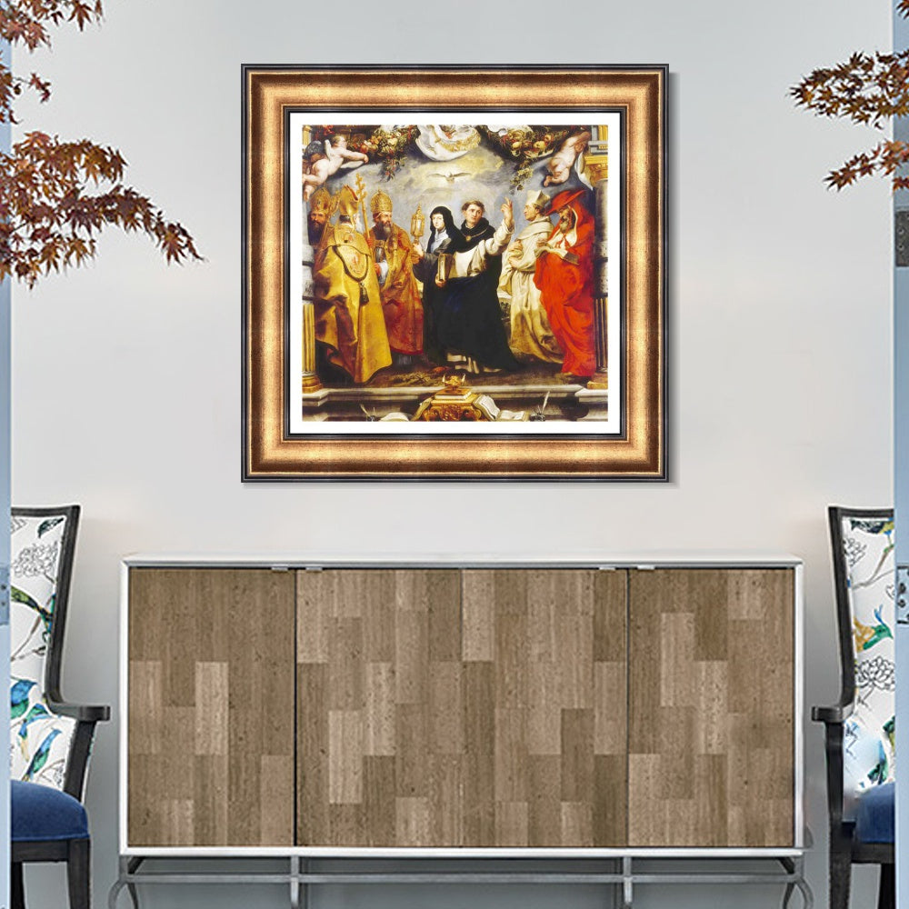 INVIN ART Framed Canvas Art Giclee Print Series#233 by Peter Paul Rubens Wall Art