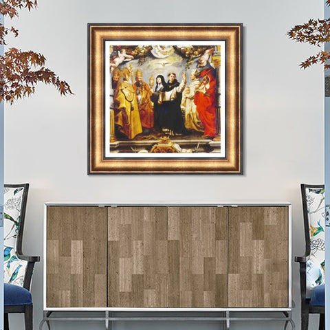 INVIN ART Framed Canvas Art Giclee Print Series#233 by Peter Paul Rubens Wall Art Living Room Home Office Decorations